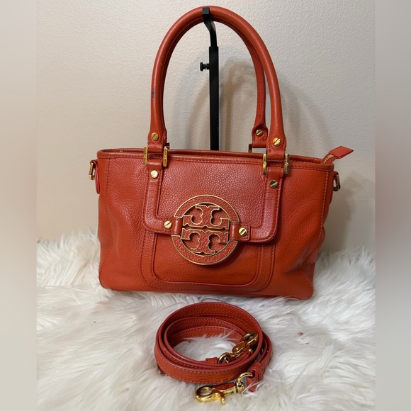 Tory Burch Handbags - Tory Burch Burnt Orange Satchel
